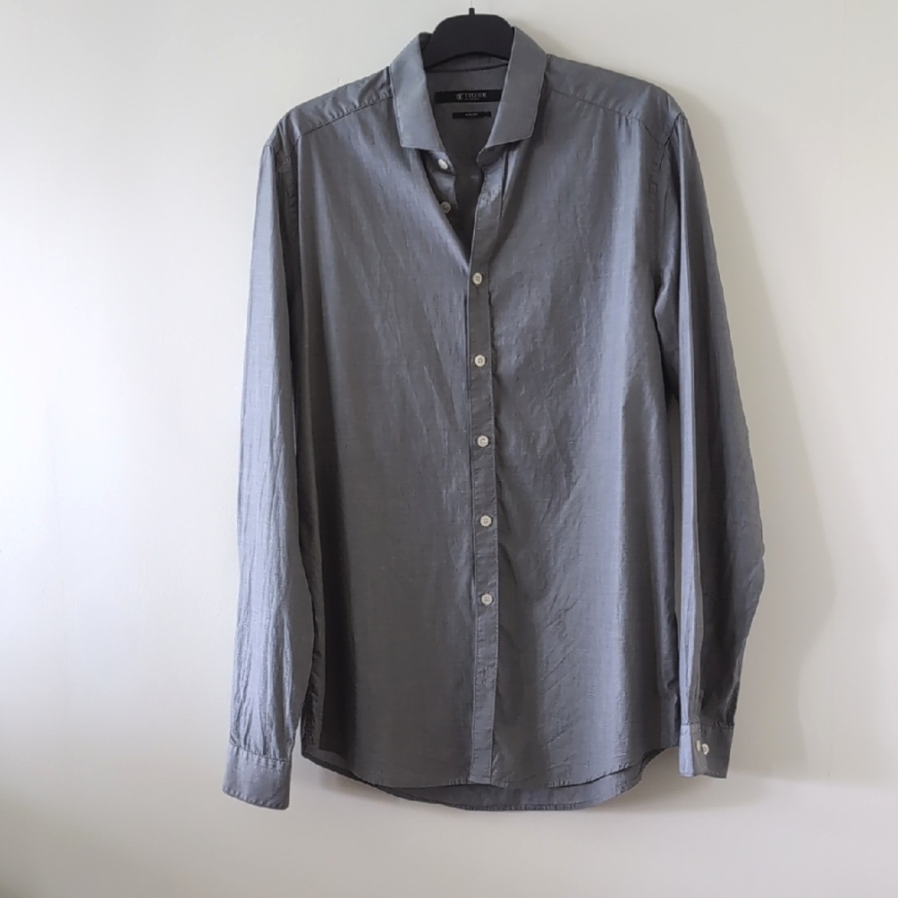 Tiger of Sweden Slim Fit Button Down Shirt Size 41